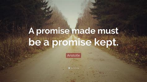 promise made promises.